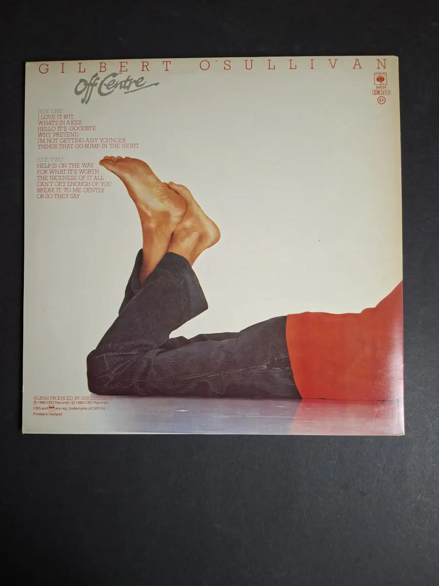 Gilbert O'Sullivan – Off Centre