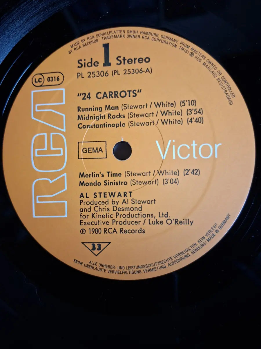 Al Stewart And Shot In The Dark – 24 Carrots