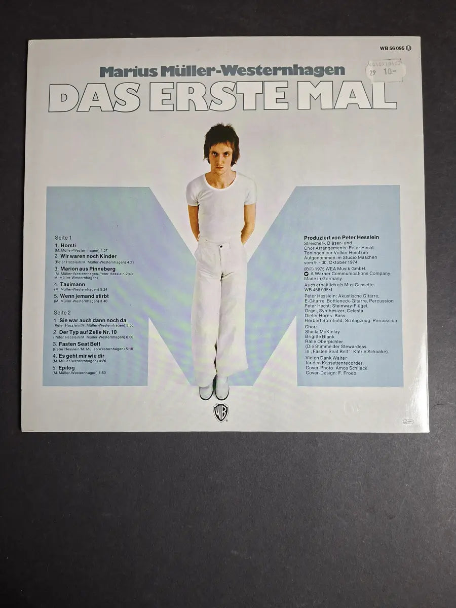 Marius Müller-Westernhagen – Das Erste Mal