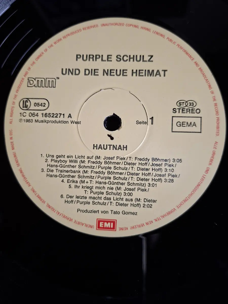 Purple Schulz & Die Neue Heimat – Hautnah