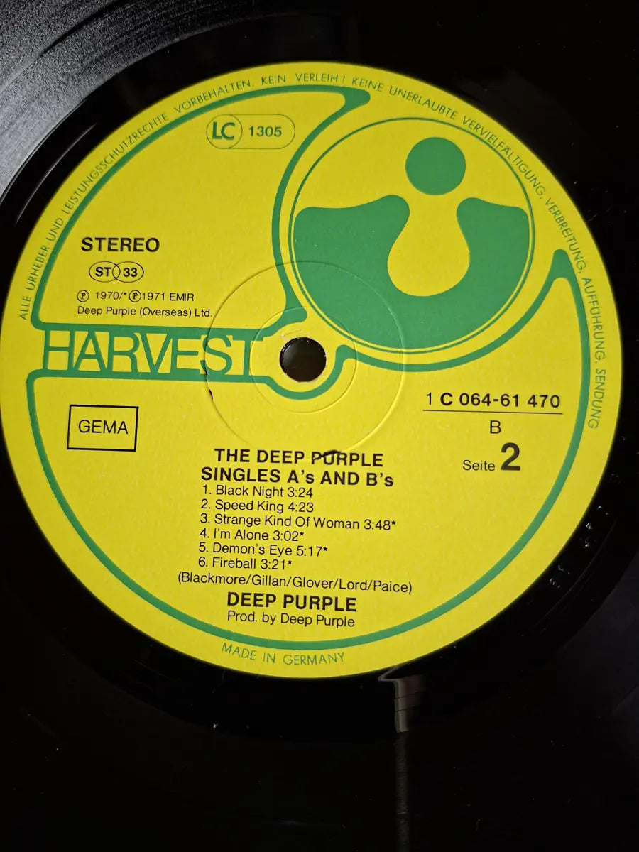 Deep Purple – The Deep Purple Singles A's & B's