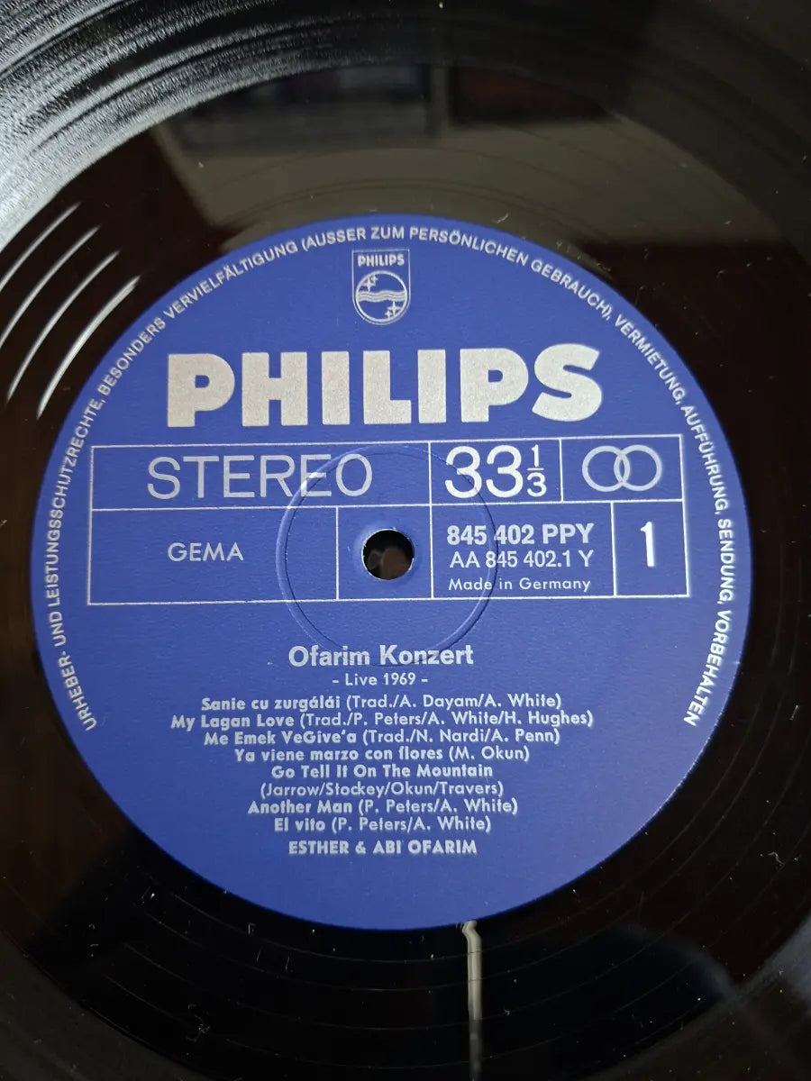 Esther & Abi Ofarim – Ofarim Konzert - Live 1969