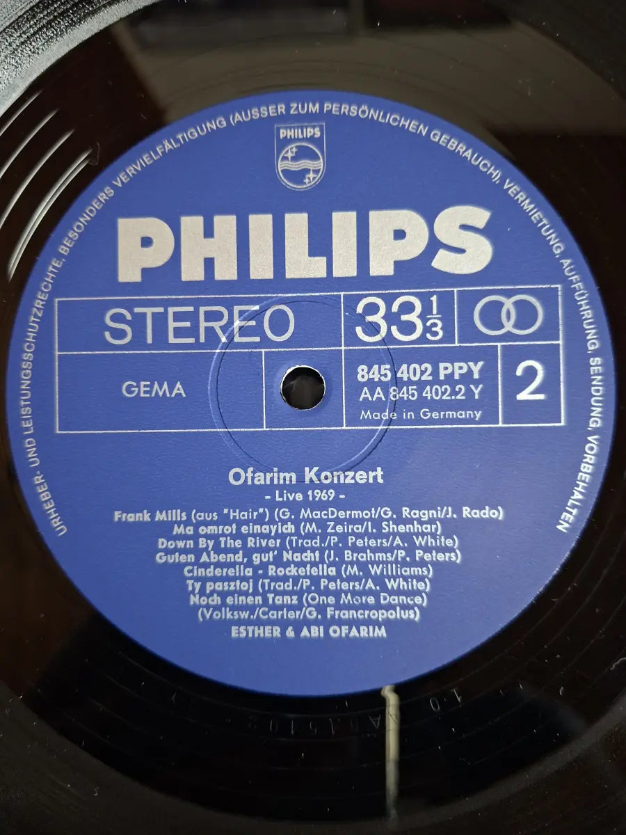 Esther & Abi Ofarim – Ofarim Konzert - Live 1969