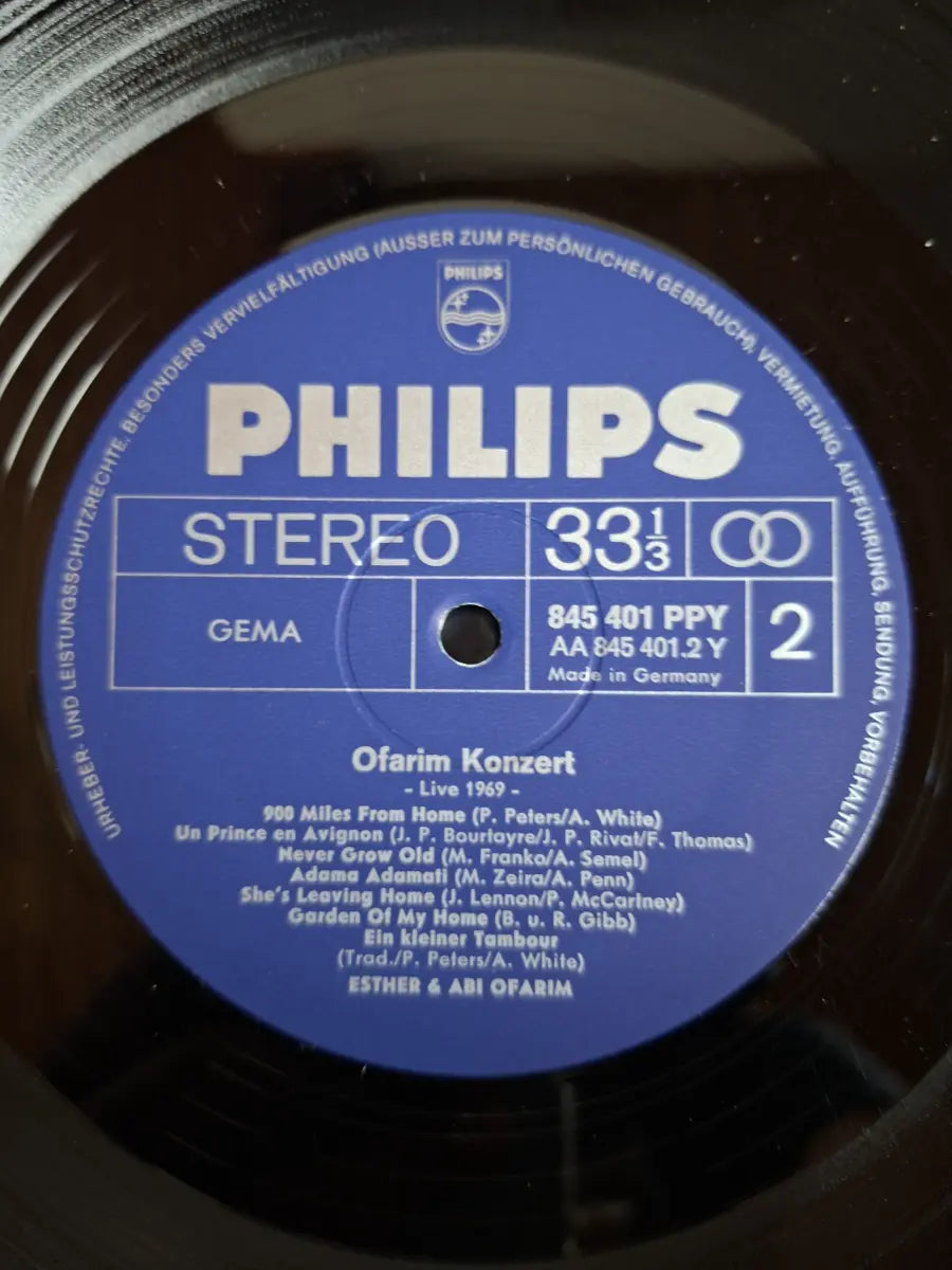 Esther & Abi Ofarim – Ofarim Konzert - Live 1969