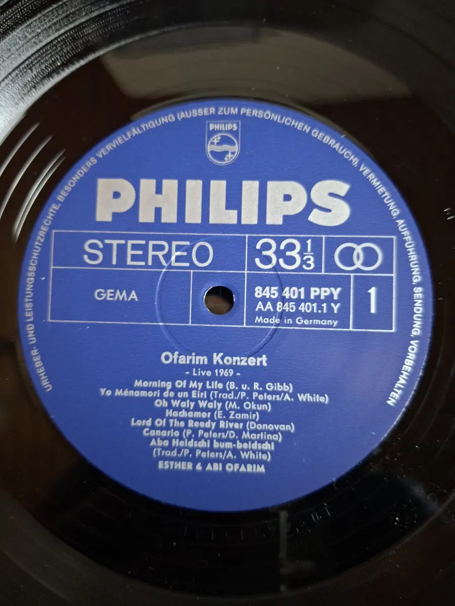 Esther & Abi Ofarim – Ofarim Konzert - Live 1969