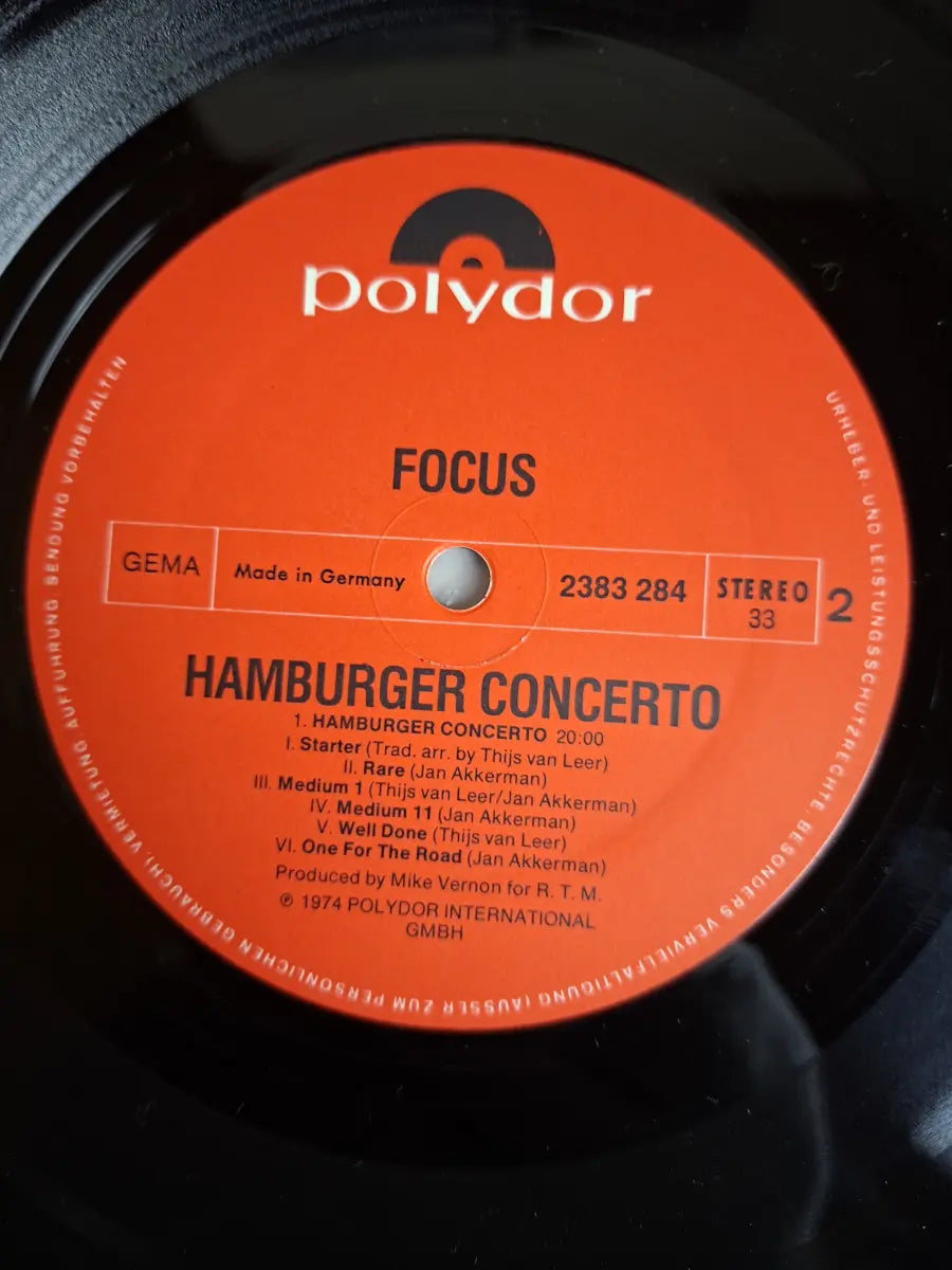 Focus – Hamburger Concerto