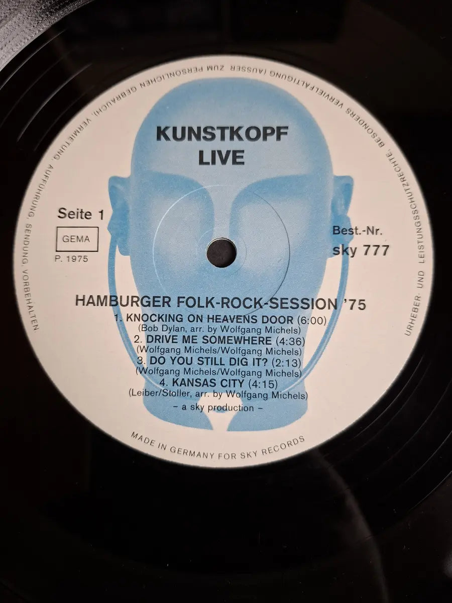Kunstkopf – Kunstkopf –live– (Hamburger Folk-Rock-Session '75)