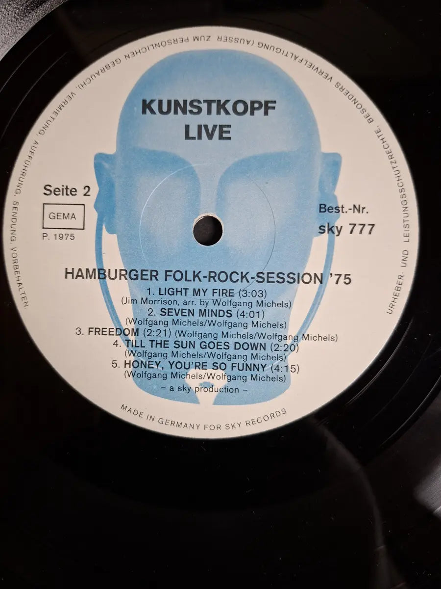 Kunstkopf – Kunstkopf –live– (Hamburger Folk-Rock-Session '75)