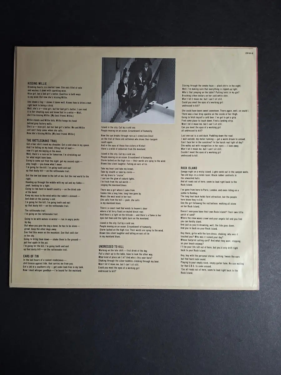 Jethro Tull – Rock Island