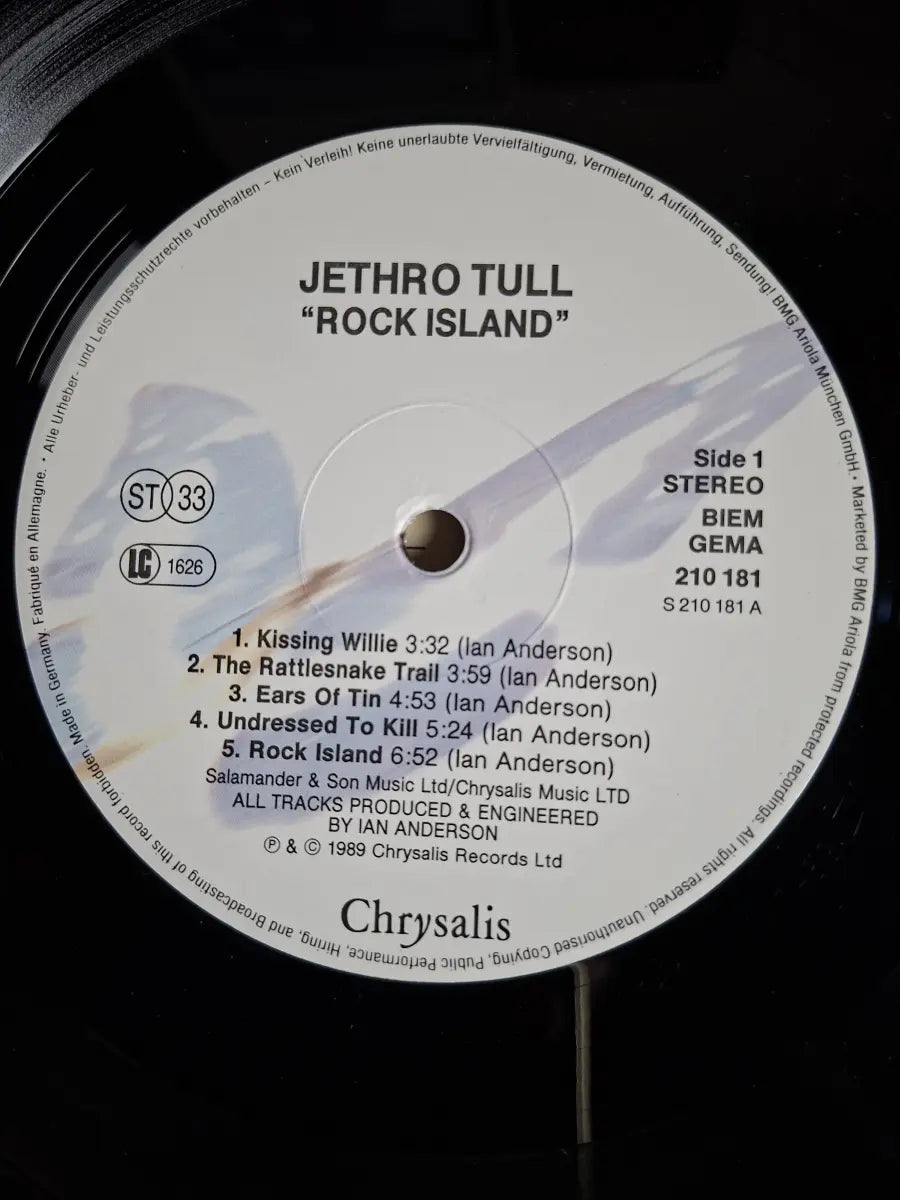 Jethro Tull – Rock Island
