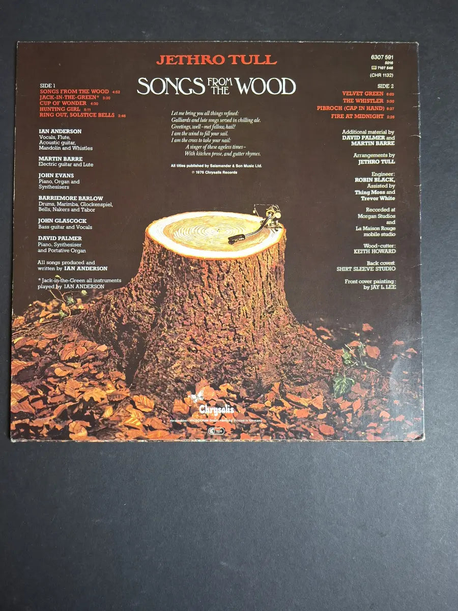 Jethro Tull – Songs From The Wood