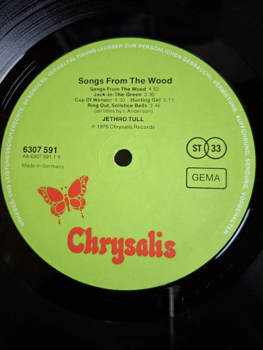 Jethro Tull – Songs From The Wood