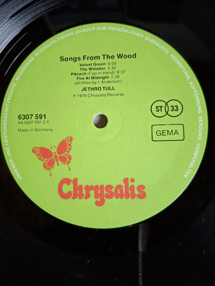 Jethro Tull – Songs From The Wood