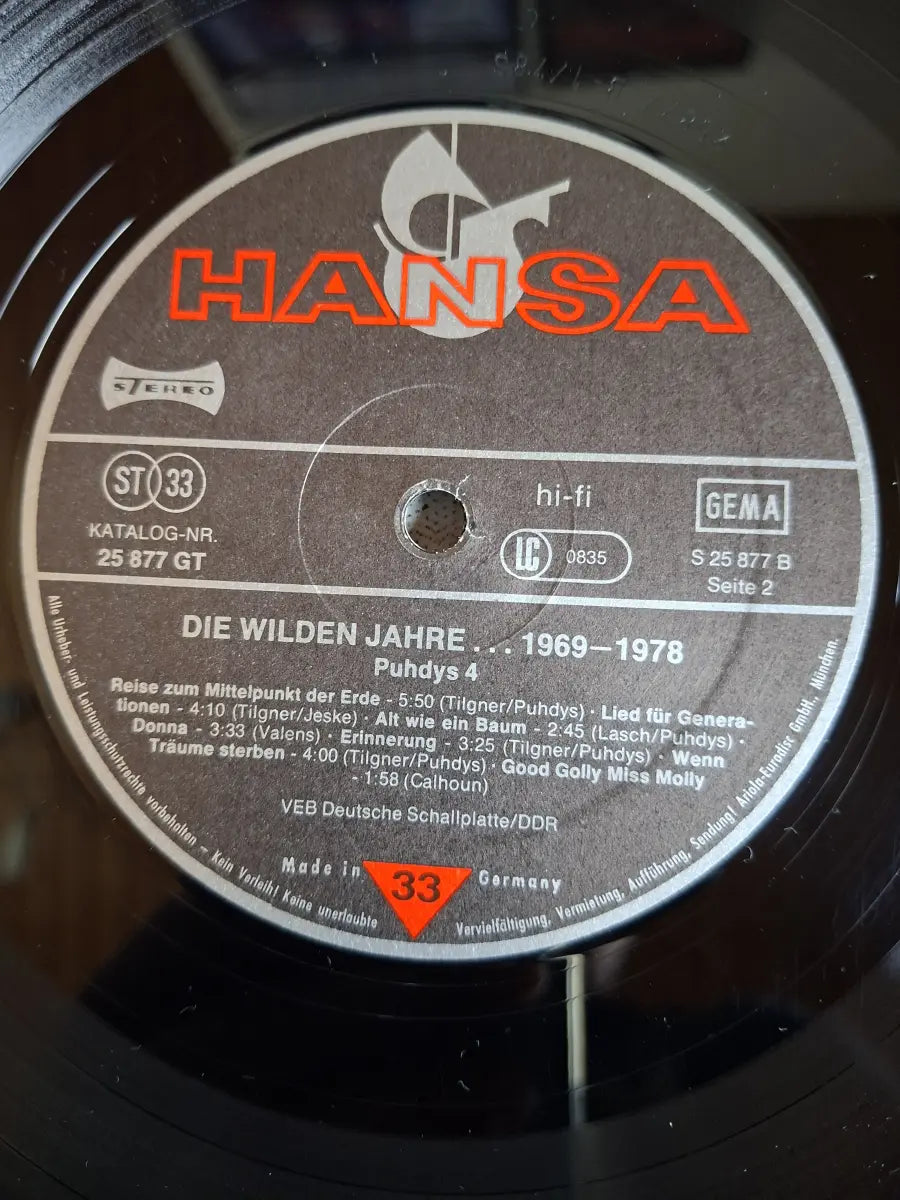 Puhdys – Puhdys 4 - Die Wilden Jahre