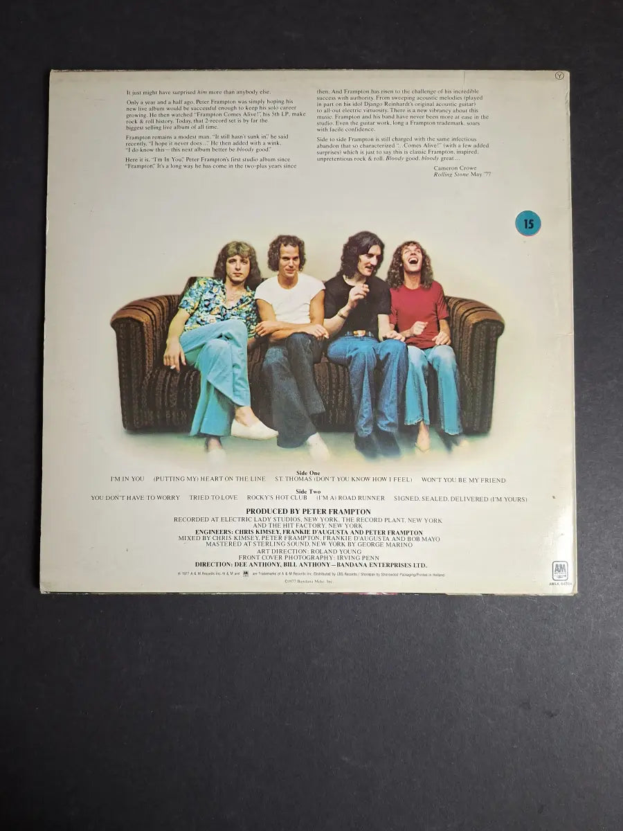 Peter Frampton – I'm In You