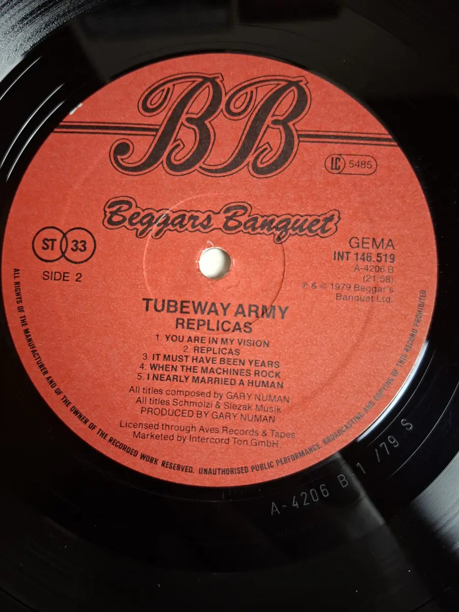Tubeway Army – Replicas