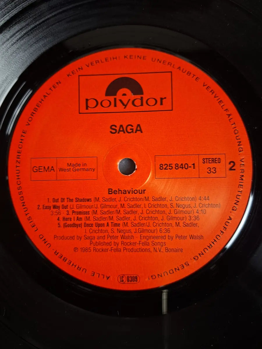 Saga – Behaviour