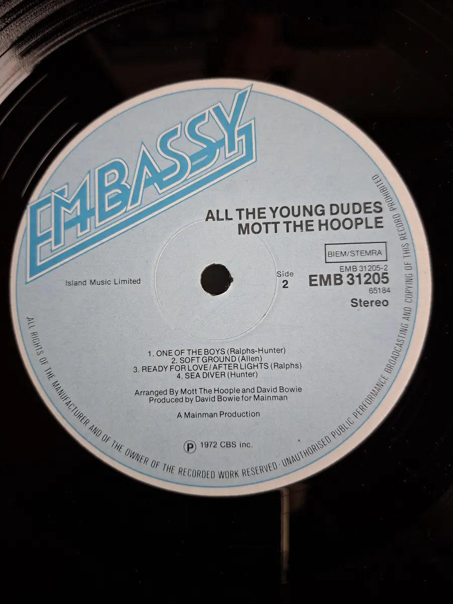 Mott The Hoople – All The Young Dudes