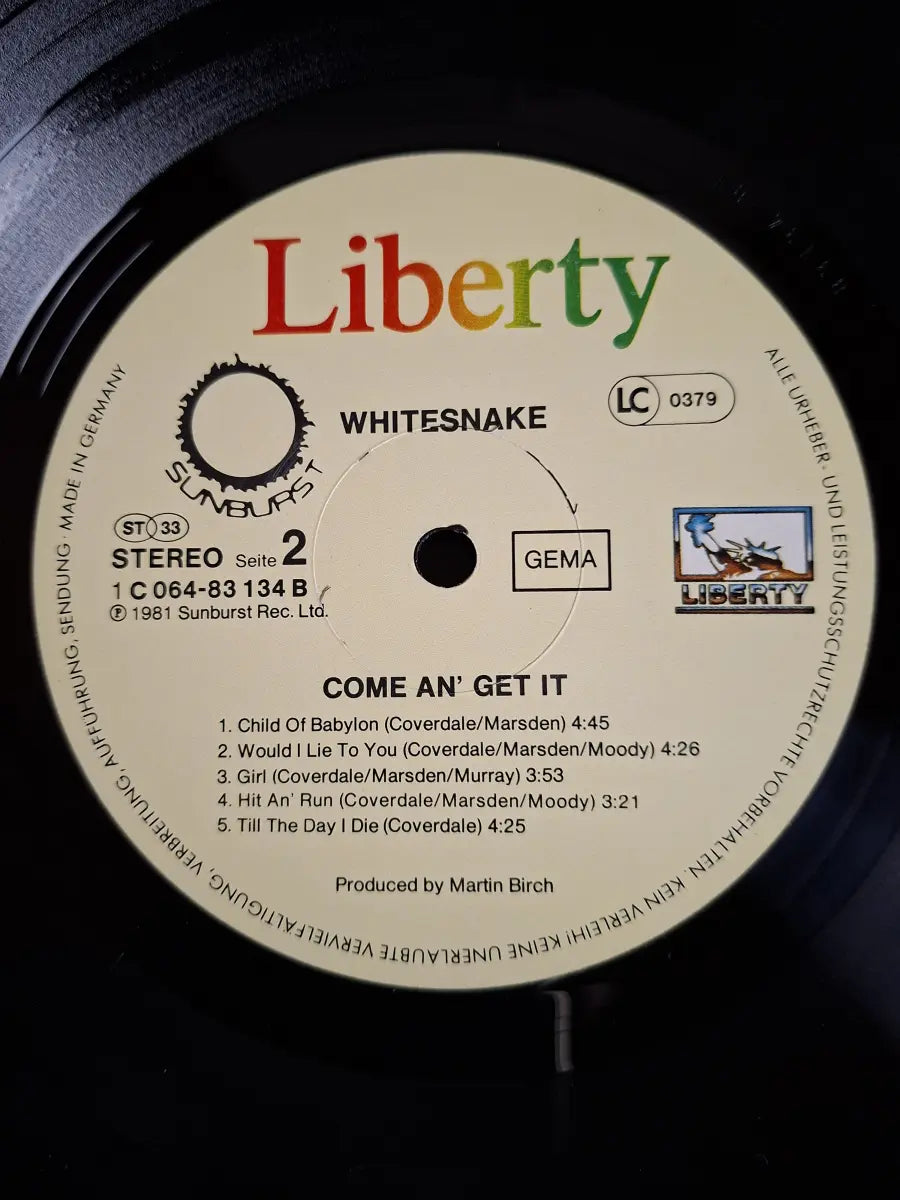Whitesnake – Come An' Get It