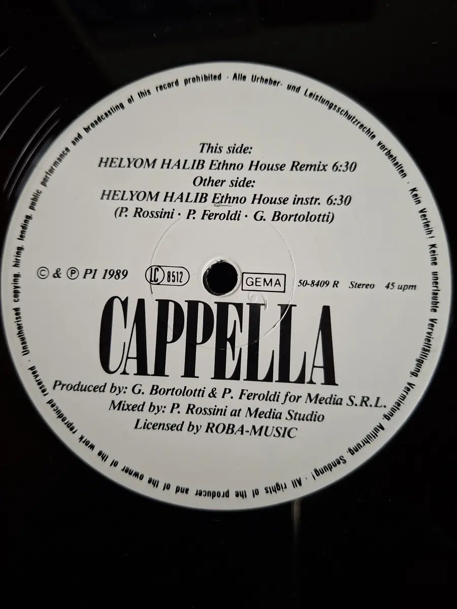 Cappella – Helyom Halib (The Ethno House Remix)