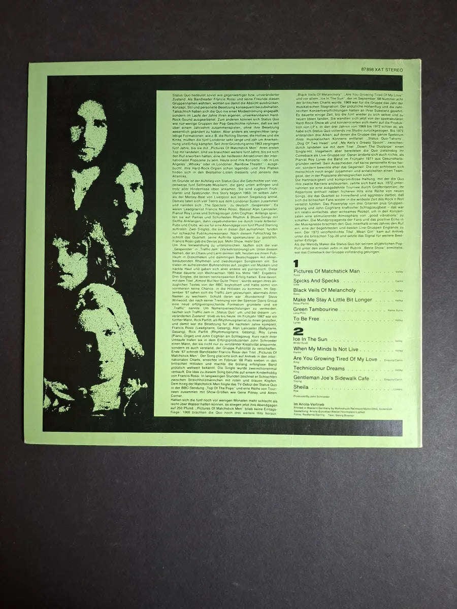 Status Quo – Status Quotations