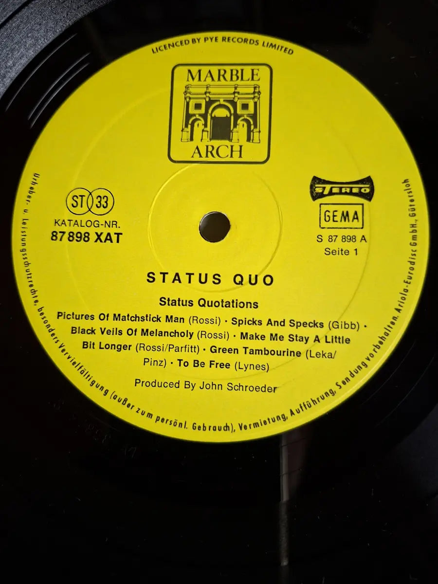 Status Quo – Status Quotations