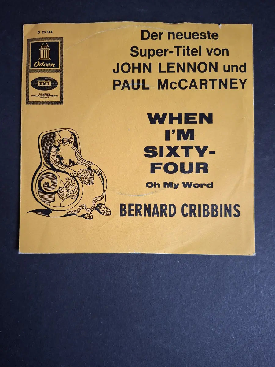 Bernard Cribbins ‎– When I'm Sixty-Four