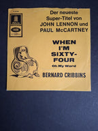 Bernard Cribbins ‎– When I'm Sixty-Four