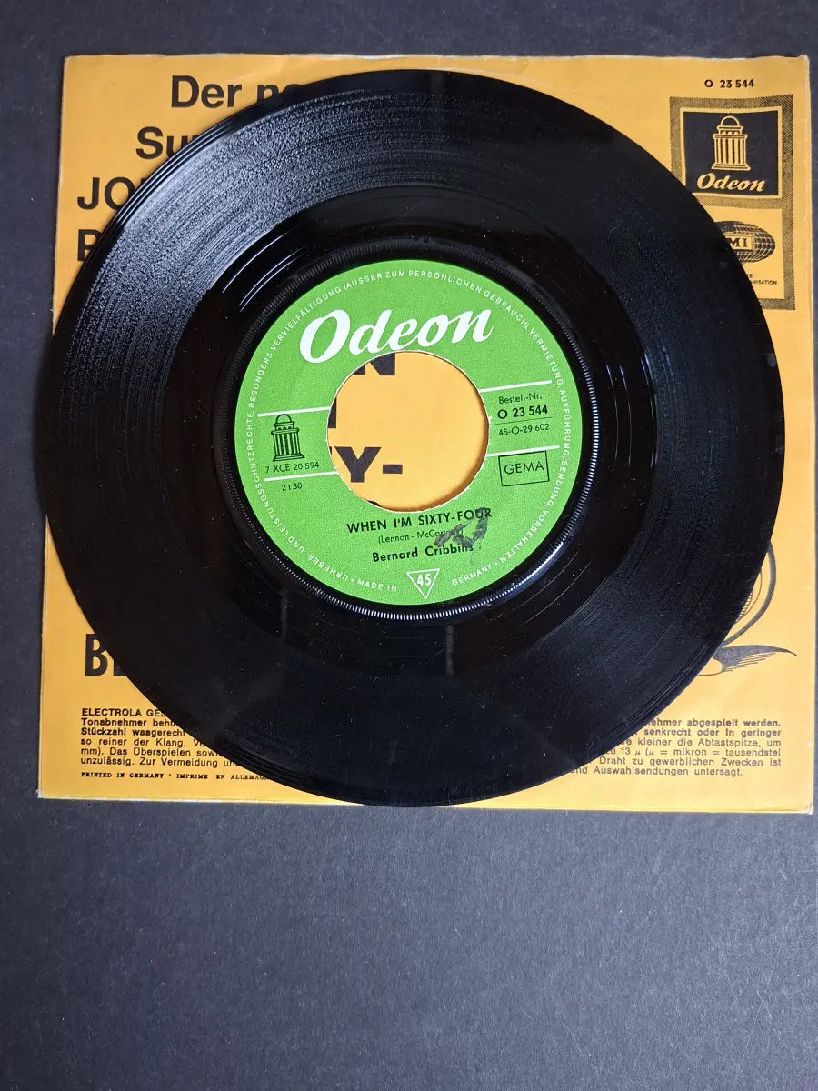 Bernard Cribbins ‎– When I'm Sixty-Four