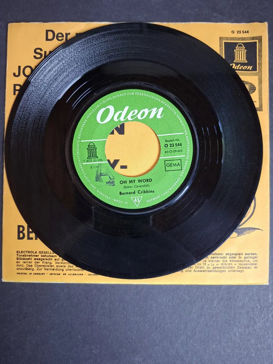 Bernard Cribbins ‎– When I'm Sixty-Four