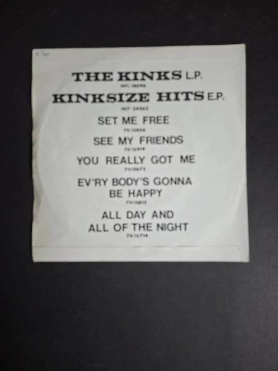 The Kinks – Till The End Of The Day
