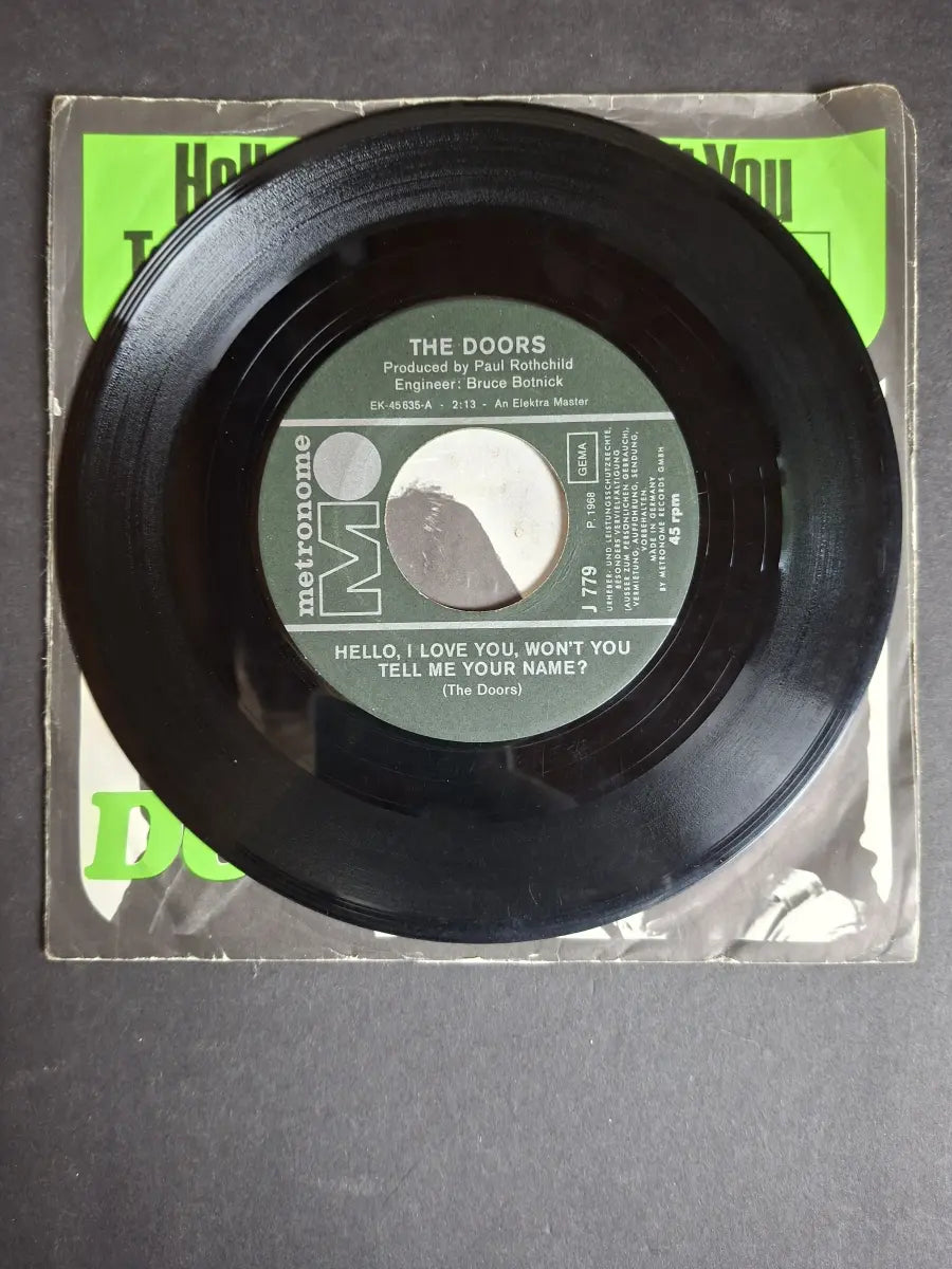 The Doors ‎– Hello, I Love You, Won't You Tell Me Your Name?