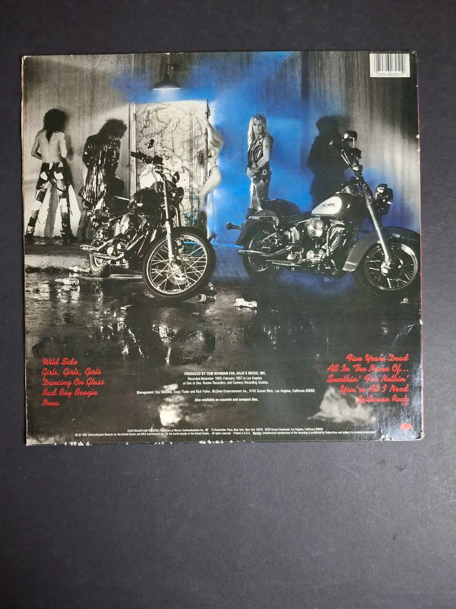 Mötley Crüe ‎– Girls, Girls, Girls