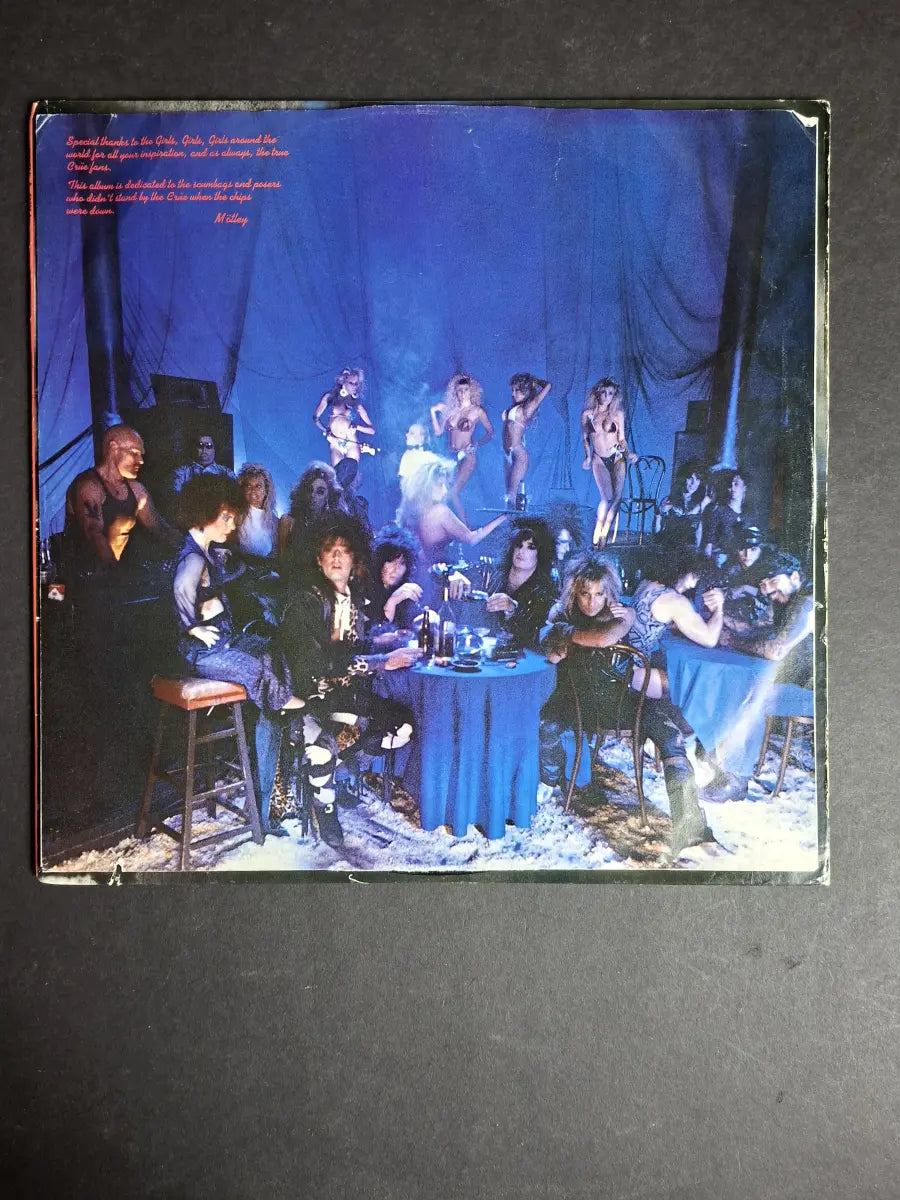 Mötley Crüe ‎– Girls, Girls, Girls