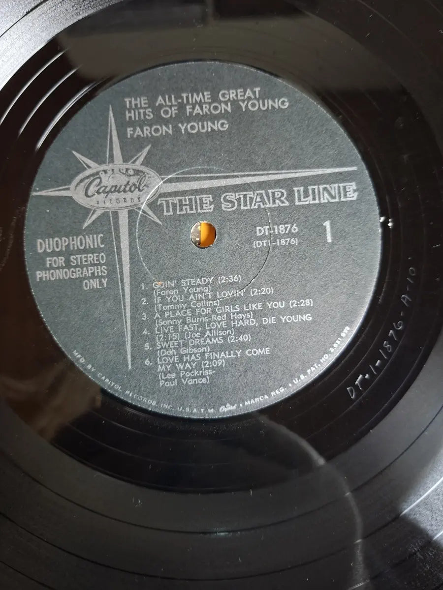 Faron Young ‎– The All-Time Great Hits Of Faron Young