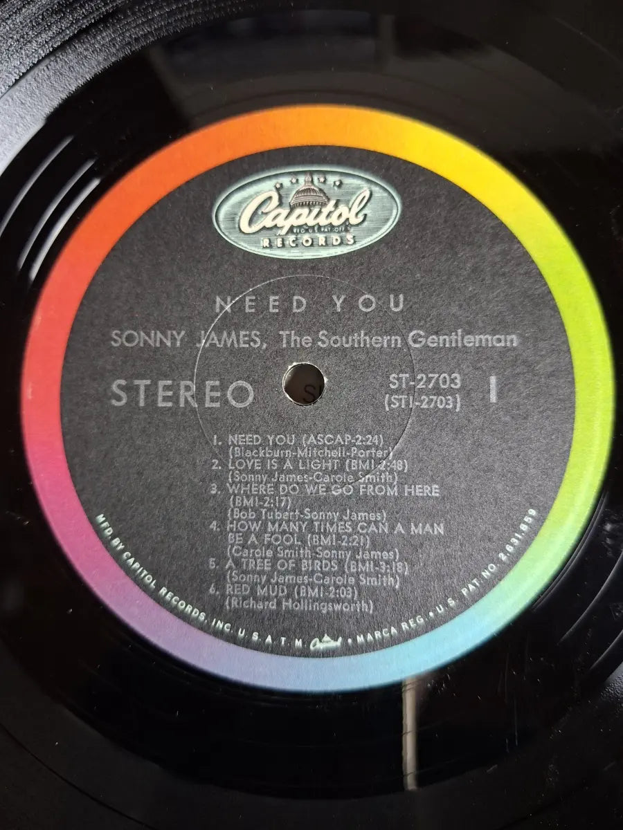 Sonny James And The Southern Gentlemen – Need You