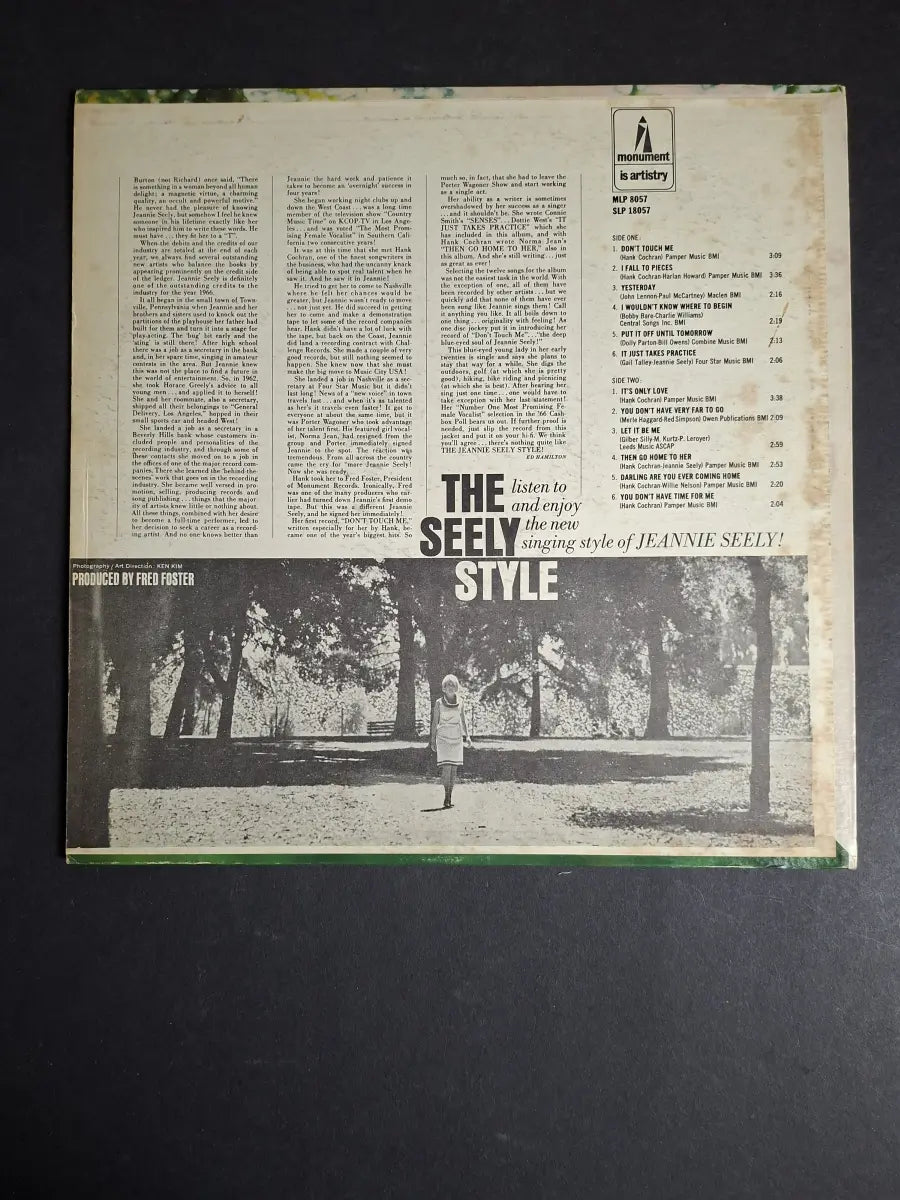 Jeannie Seely – The Seely Style