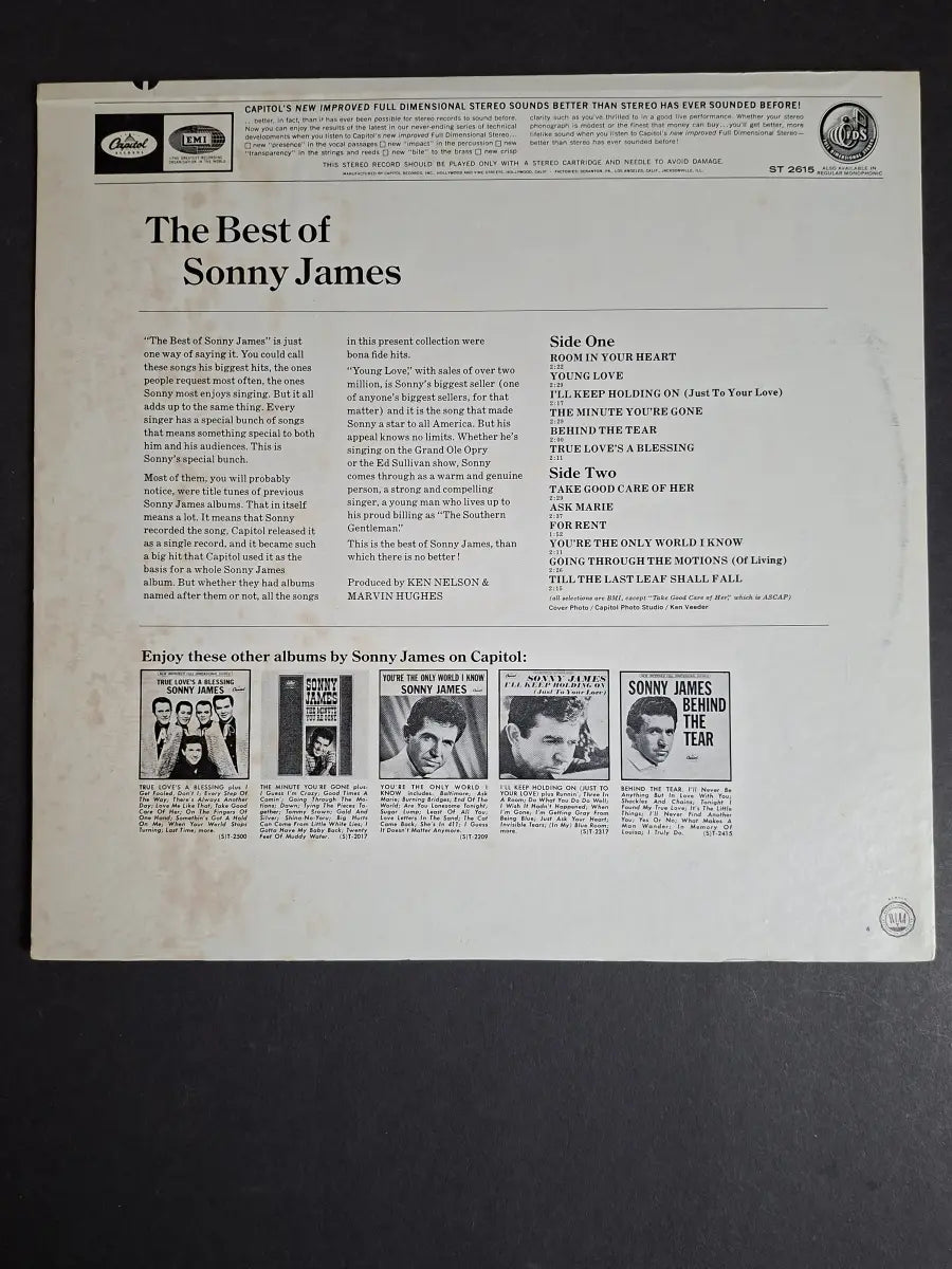 Sonny James – The Best Of