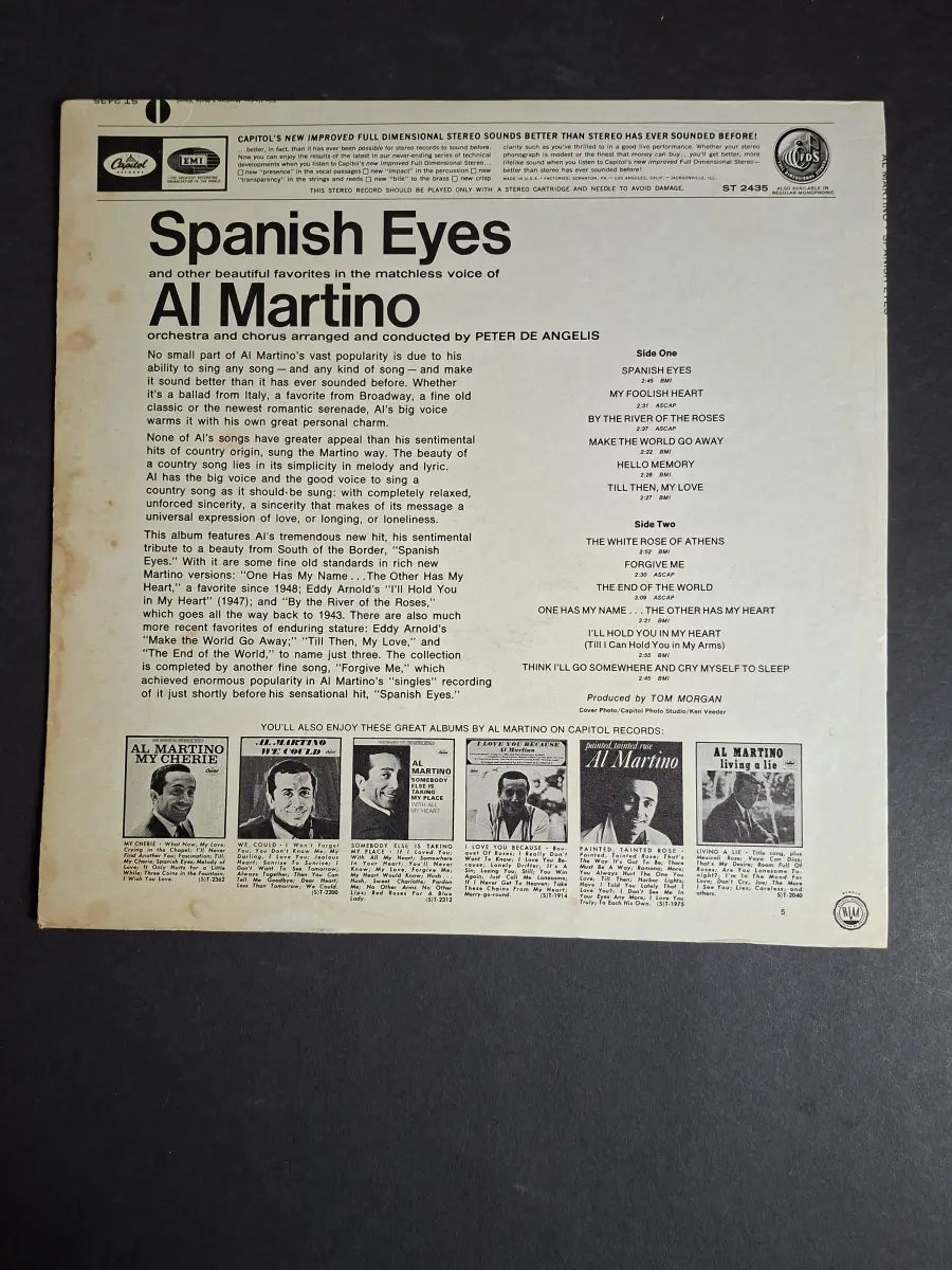 Al Martino – Spanish Eyes