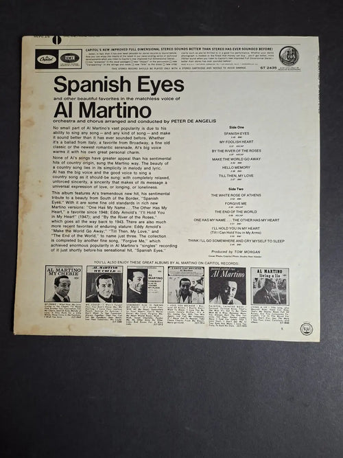 Al Martino – Spanish Eyes