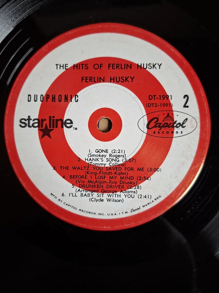 Ferlin Husky ‎– The Hits Of Ferlin Husky