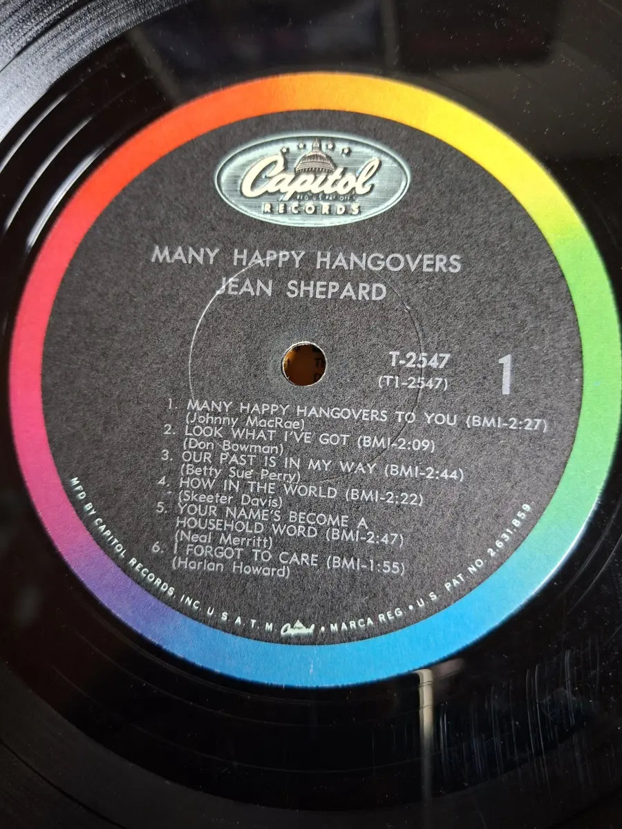 Jean Shepard – Many Happy Hangovers
