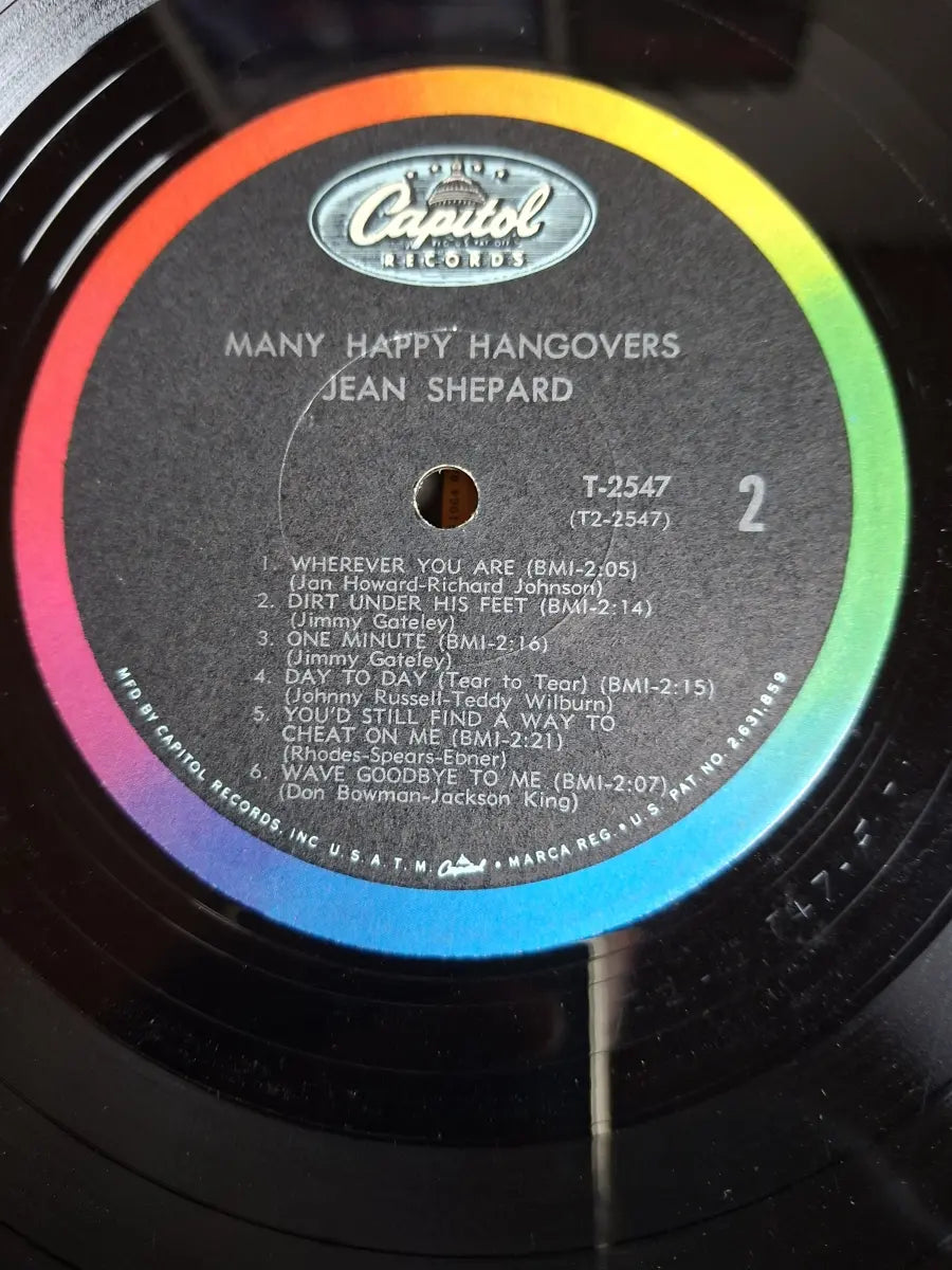 Jean Shepard – Many Happy Hangovers
