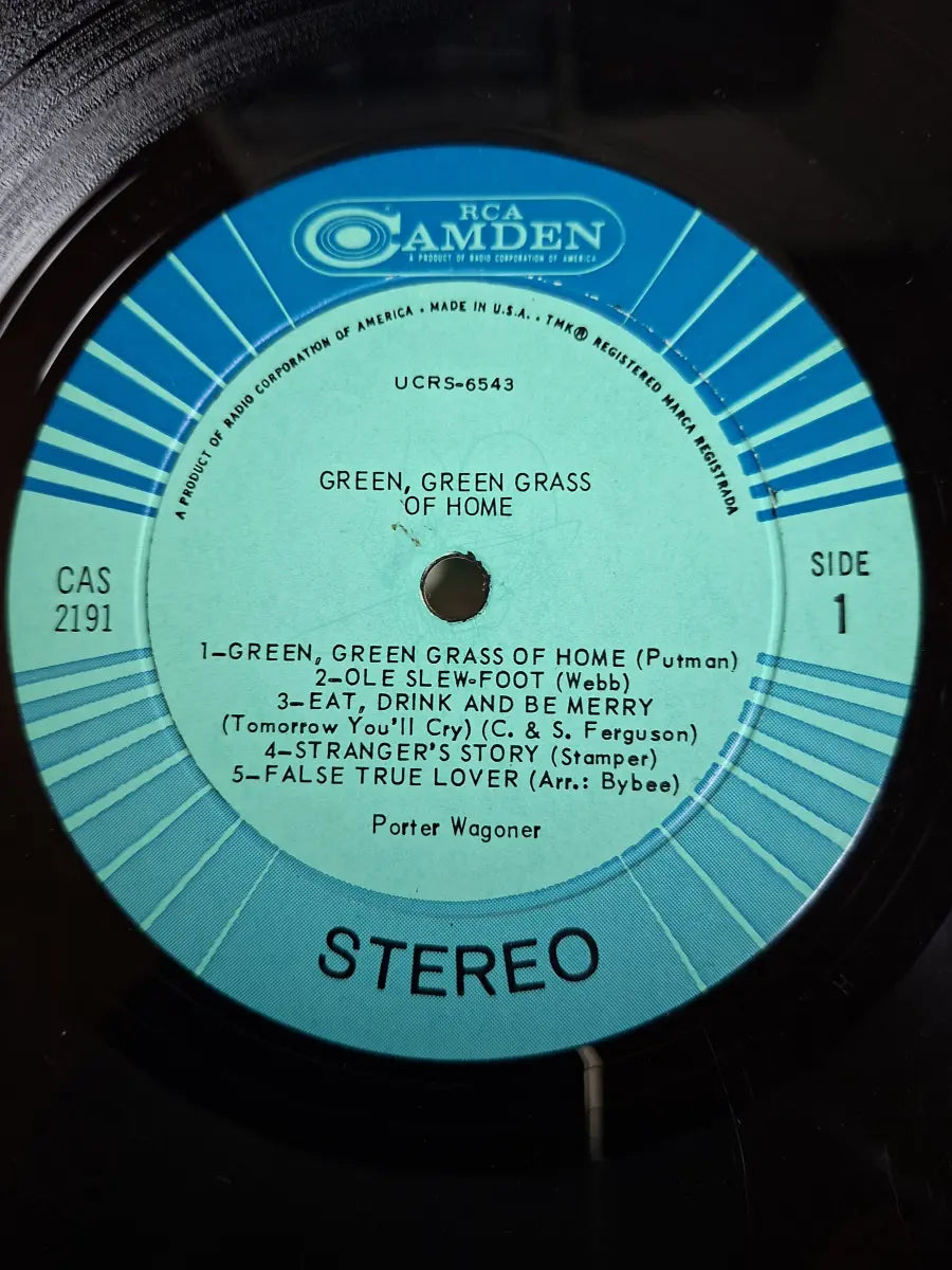 Porter Wagoner – Green, Green Grass Of Home