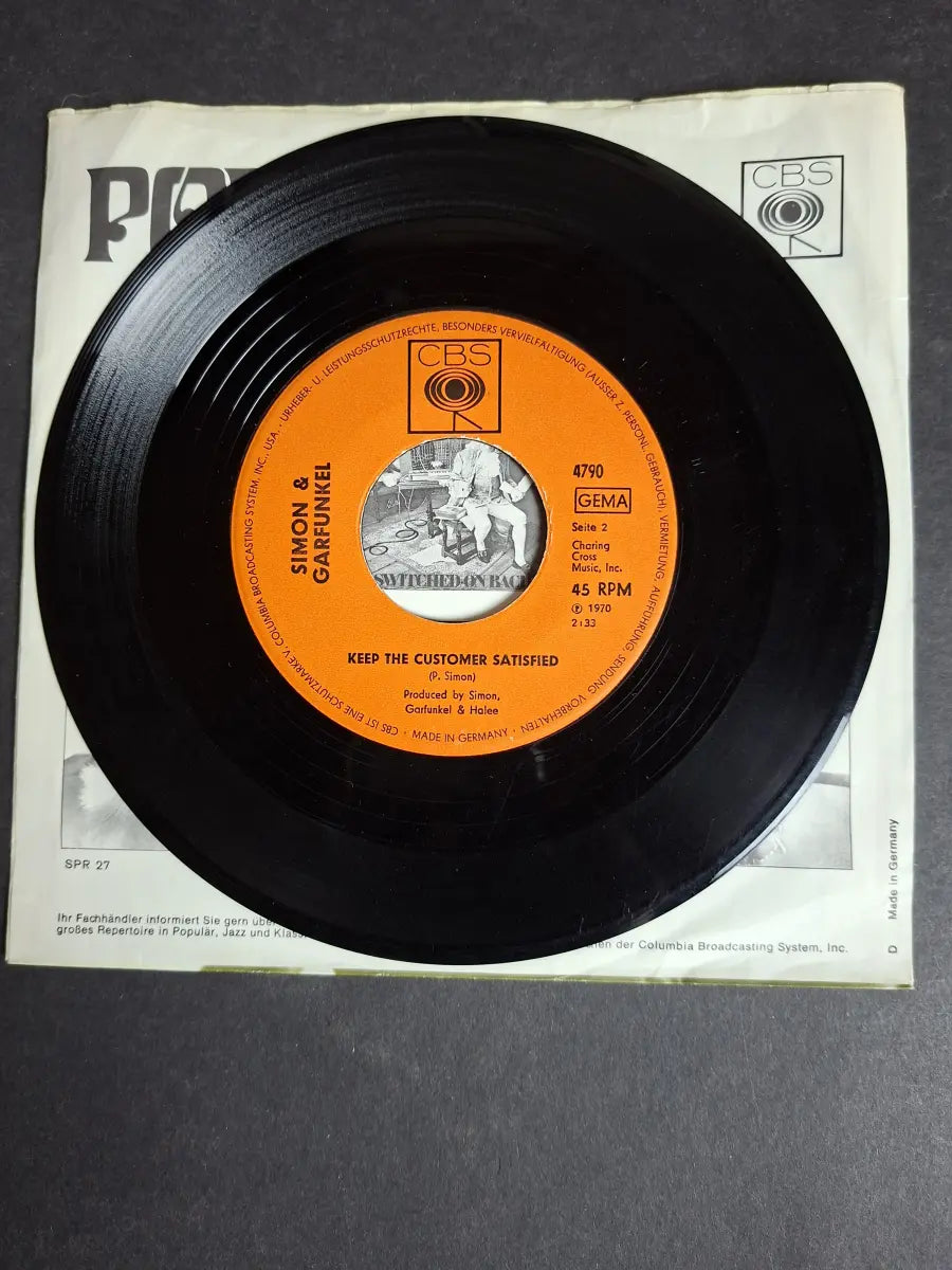 Simon & Garfunkel – Bridge Over Troubled Water / Keep The Customer Satisfied