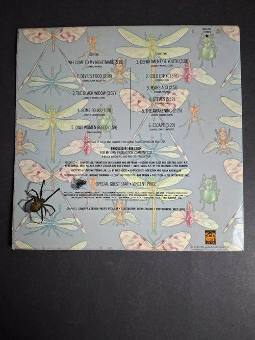 ALICE COOPER - Welcome To My Nightmare : 12" Lp Vinyl - 1975 EMI Pressung