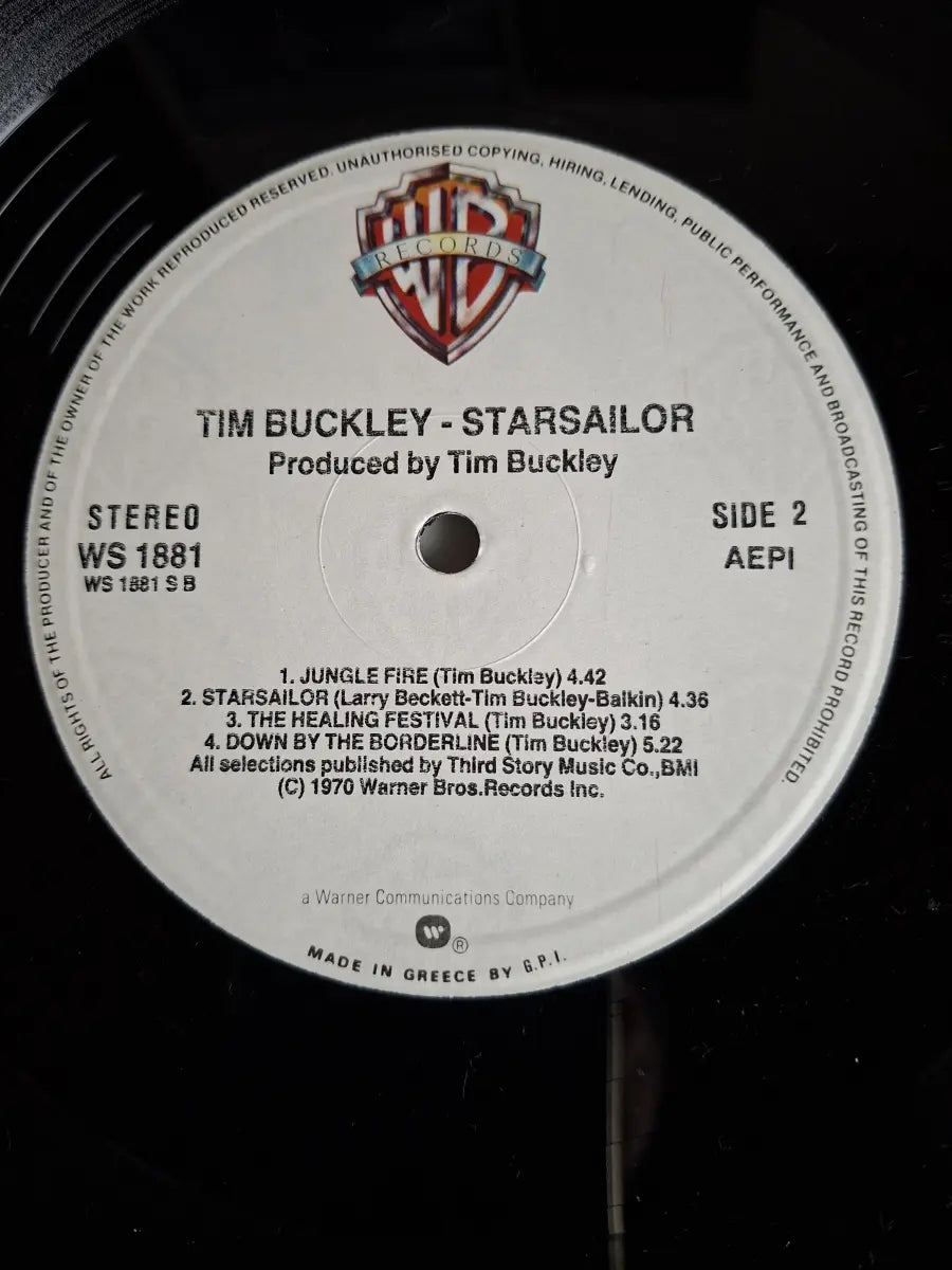 Tim Buckley ‎– Starsailor
