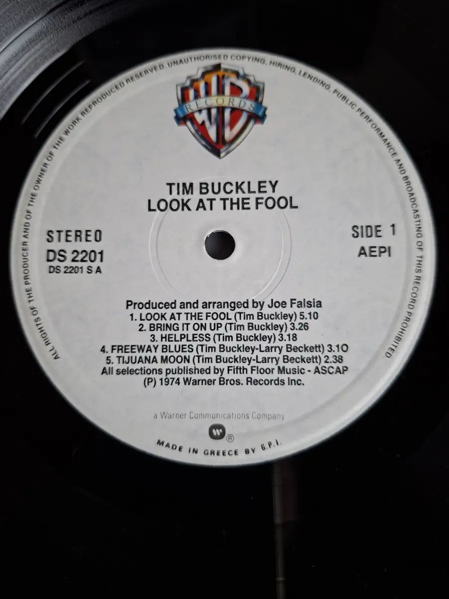 Tim Buckley – Look At The Fool