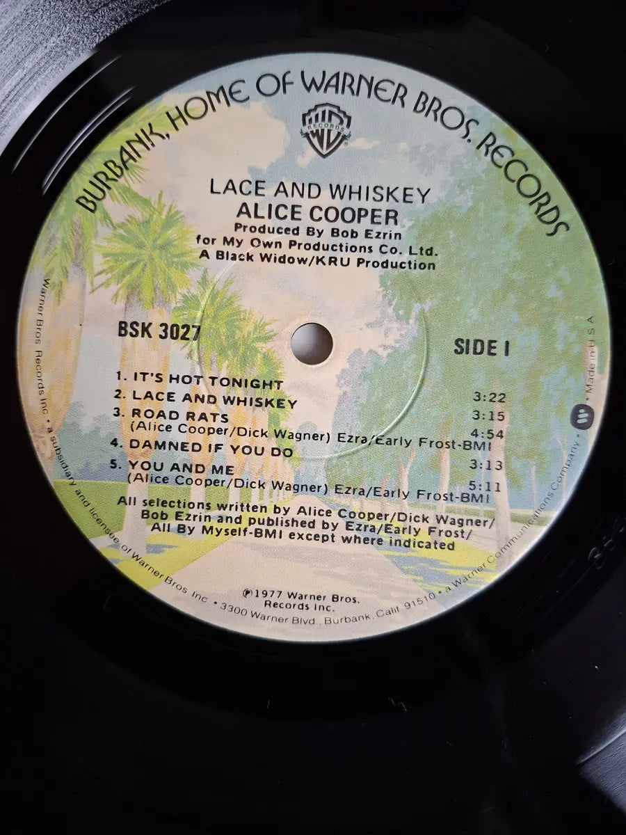 Alice Cooper ‎– Lace And Whiskey