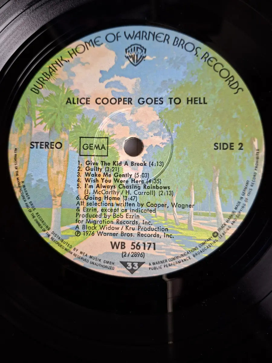 Alice Cooper ‎– Goes To Hell